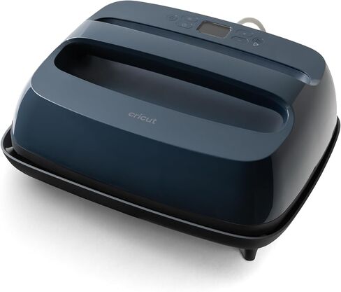 Cricut EasyPress® SE - مكبس حراري مقاس 12 × 10 بوصة - آلة نقل الحرارة للقمصان والبلوزات والبطانيات والوسائد والمزيد - سهلة الاستخدام - أزرق in Saudi Arabia