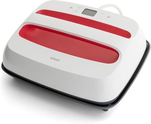 Cricut EasyPress® SE - مكبس حراري مقاس 12 × 10 بوصة - آلة نقل الحرارة للقمصان والبلوزات والبطانيات والوسائد والمزيد - سهلة الاستخدام - أزرق in Saudi Arabia