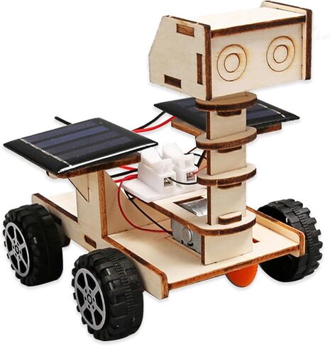 DIY Solar Space Moon Rover Model - Solar-Powered Exploration Vehicle | Science Experiment Kit, Educational Physics Learning Project in Saudi Arabia