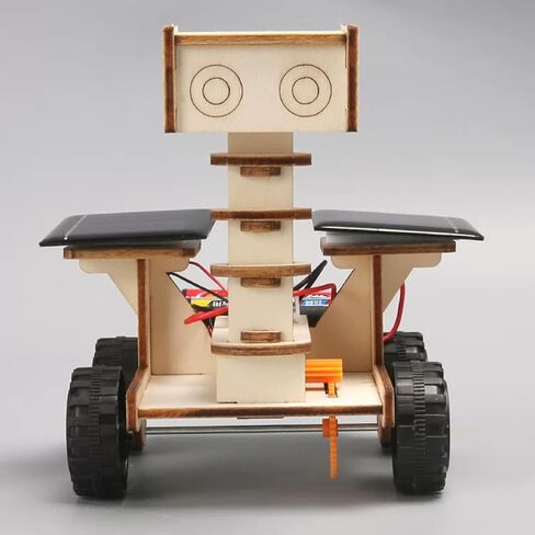 DIY Solar Space Moon Rover Model - Solar-Powered Exploration Vehicle | Science Experiment Kit, Educational Physics Learning Project in Saudi Arabia