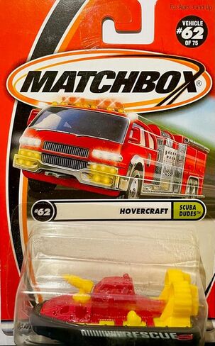 Matchbox 2000 #62 Scuba Dudes Hovercraft 62 of 75 in Saudi Arabia