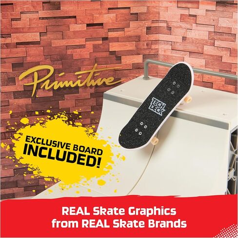مجموعة TECH Deck، حديقة تزلج X-Connect البدائية، مجموعة منحدر قابلة للتخصيص والبناء مع لوحة أصابع حصرية، لعبة للأطفال للأعمار من 6 سنوات فما فوق in Kuwait