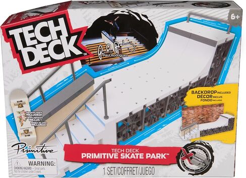 مجموعة TECH Deck، حديقة تزلج X-Connect البدائية، مجموعة منحدر قابلة للتخصيص والبناء مع لوحة أصابع حصرية، لعبة للأطفال للأعمار من 6 سنوات فما فوق in Kuwait