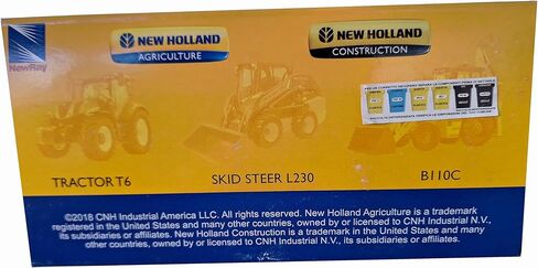 NewRay Die Cast Skid Steer L230 Black in Saudi Arabia