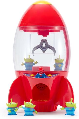Disney Store Official Toy Story Alien Crane Game with Sound - Rocket Ship Claw Machine that Includes 10 Little Green Men - Inspired by Disney & Pixar's Toy Story Films - Perfect for Kids Toys in Kuwait