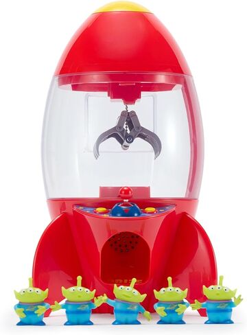 Disney Store Official Toy Story Alien Crane Game with Sound - Rocket Ship Claw Machine that Includes 10 Little Green Men - Inspired by Disney & Pixar's Toy Story Films - Perfect for Kids Toys in Kuwait