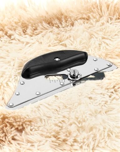 قاطعة سجاد QWORK، قاطعة كومة حلقة السجاد، أدوات قطع السجاد، فولاذ، عبوة واحدة in Kuwait