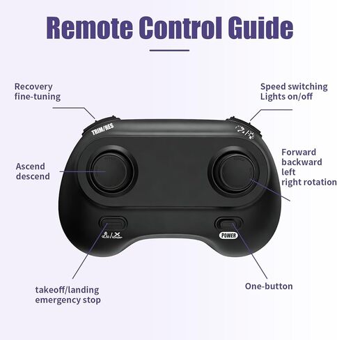OBEST Remote Control Helicopter, LM16-A Witch Helicopter, 2.4G 3.5CH RC Drone with Altitude Hold, 11-Min Flight Time, Aircraft Indoor Flying Toy (Purple) in Saudi Arabia