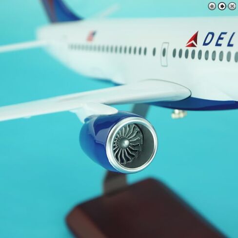 Flight Miniatures Delta (07-Cur) A220-100 1:100 Scale - Resin Model Airplane - Collectible Replica of Delta Airlines Aircraft - Part# ARAAB-22010C-001 in Saudi Arabia