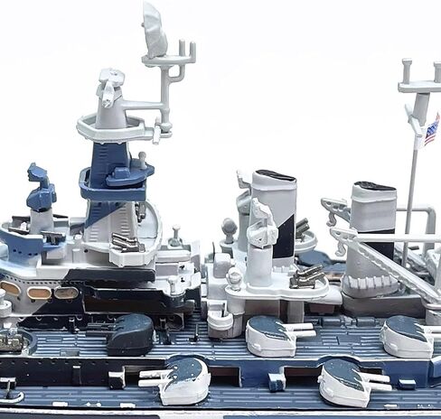 ZEZEFUFU 1:1000 سبيكة الحرب العالمية الثانية USS نورث كارولينا BB-55 سفينة حربية نموذج معرض العلوم لعبة مجسمة in Saudi Arabia
