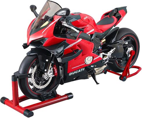 1/6 Scale Alloy Motorcycle Model, Dynamic Simulation Bike with Ignition System & Smoke Spray Effects, Detailed Collectible Display Gift for Adults in Saudi Arabia