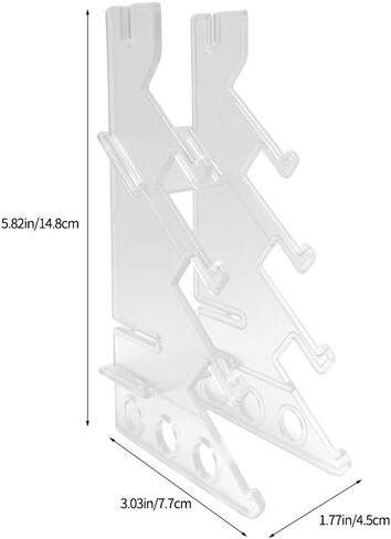 Fingerboard Holder,for Mini Longboard Fingerboard,Robust and Easy to Install (5 Dedicated Display Slots) in Kuwait