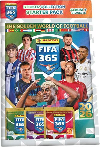 مجموعة ملصقات Panini FIFA 365 2026 - حزمة المبتدئين in Kuwait