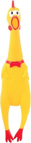 POPLAY Screaming Chicken, Squeaky Chicken Dog Toys Prank Novelty Gag Gifts Party Games Favors for Kids Adults in Saudi Arabia