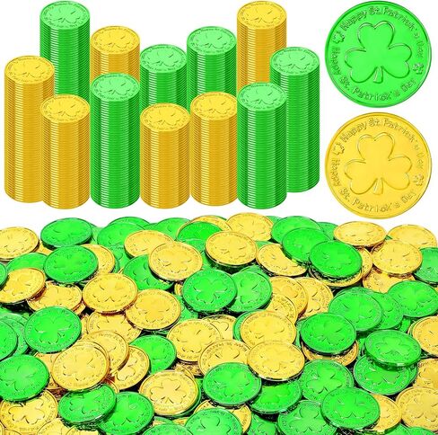 120 PCS Gold Coins, 1.4 in Plastic Gold Coins, 0.08 in Thick Fake Coins Pirate Coins Tokens Play Coins for Kids, Pirate Treasure Classroom Reward Adventure Theme Party Supplies for Pirate Party in Saudi Arabia