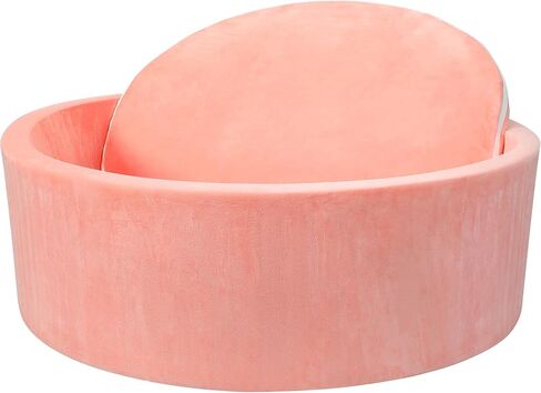 Foam Baby Ball Pit, 35.4"x 11.8" Ball Pits for Toddlers, Soft Round Kiddie Playpen Ball Pool for Kids with Soft Memory Sponge, Ideal Gift for Babies Indoor and Outdoor Game,Grey(Balls not Included) in Kuwait