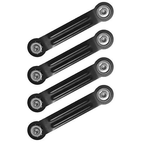 4 Pack Glider Bearing Arm Bracket Hardware Rocker Replacement Parts, 6.88" Length,5.5" Between Mounting Holes (Silver) in Saudi Arabia