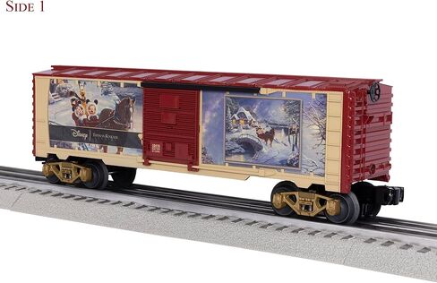 استوديو ليونيل توماس كينكيد - سيارة ديزني ميكي وميني المسائية لقطار مزلقة O Gauge Model Train Boxcar in Kuwait