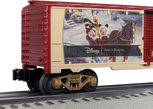 استوديو ليونيل توماس كينكيد - سيارة ديزني ميكي وميني المسائية لقطار مزلقة O Gauge Model Train Boxcar in Kuwait