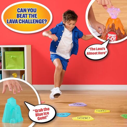 داني اذهب! لعبة Lava Adventure - لعبة حركة مرخصة رسميًا لأطفال ما قبل المدرسة والمدارس الابتدائية in Kuwait