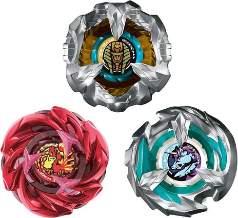 Beyblade X Yggdrasil Team Pack, 3 Takara Tomy Tops, Anime Battling Tops Game Toys, Ages 8+ (Amazon Exclusive) in Kuwait