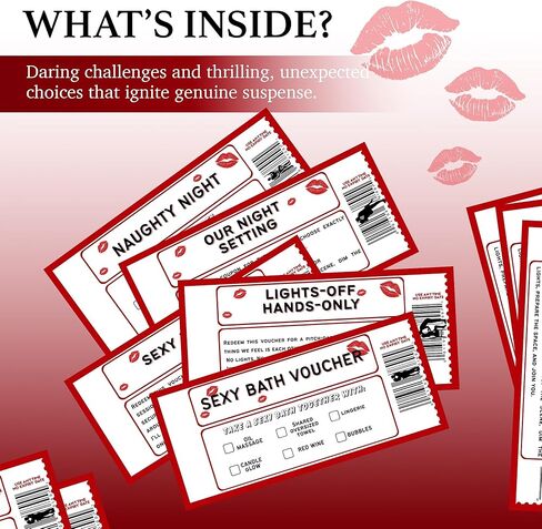 Sexy Coupon Book For Him - 31 Coupons, Spicy Gifts For Him, Boyfriend, Husband, Fiance, Naughty, Fun, Intimate Gifts For Him, Adults, Sexy Time Stocking Stuffers, Date Night Ideas For Couple in Saudi Arabia