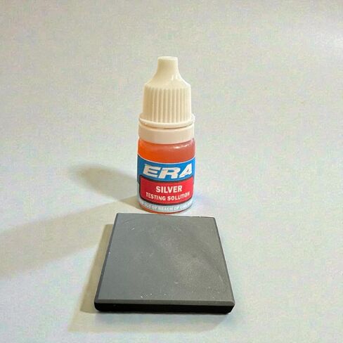 ERAFINE اختبار حمض الفضة بحجر الخدش الأسود للحصول على أدق النتائج اختبار .500 من الفضة إلى الفضة الفاخرة .999 in Kuwait