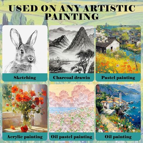 رذاذ مثبت لرسومات قلم الرصاص، رذاذ مثبت عملي للفن، حماية غير مرئية تدوم طويلاً، لا يبهت، مناسب لأقلام الرصاص الملونة بالألوان المائية للرسامين المحترفين، 100 مل in Kuwait