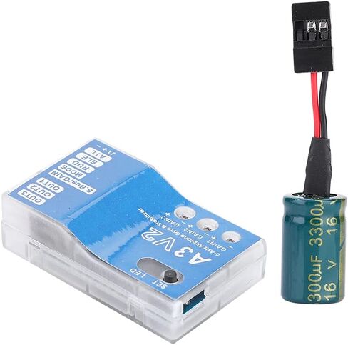 Flight Controller Stabilizer, F50A 3-Axle Gyro A3 V2 Airplane Gyro Stabilizers, Multifunctional Flights Controller System for RC Fixed Wing Airplane, Metal in Saudi Arabia