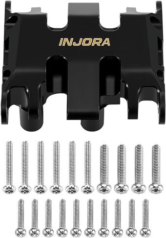 INJORA Black Coating Brass Skid Plate for 1/30 Axial SCX30 in Saudi Arabia