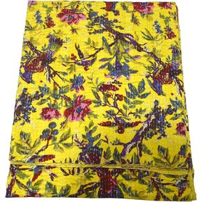 Handmade Quilts for Sale Bedding Set Handmade Blanket Vintage Kantha Quilt Reversible gudari Paisley Bohemian Jaipuri Printed Bed Sheets in Saudi Arabia