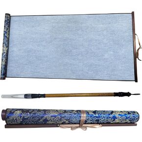 Magic Water Painting Paper, Reusable Calligraphy Cloth Scroll for Chinese Calligraphy Practice, Professional Water Drawing Mat for Students Beginners Practicing in Kuwait
