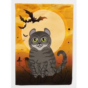Halloween American Curl Cat Flag Canvas House Size in Kuwait