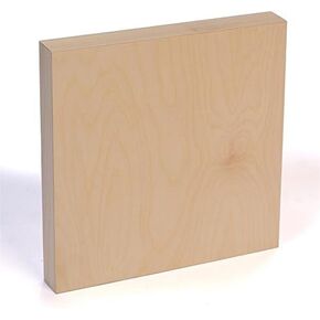 لوحة طلاء جيسو عميقة للغاية مقاس 12 × 12 بوصة - شفافة in Kuwait