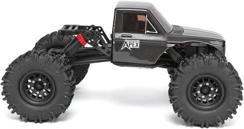 Redcat Racing Ascent-18 APEX, 1/18 Scale Brushless Electric Rock Crawler, Carbon Fiber, 4WD RC Car for Adults with 2.4GHz Radio System (Gray) in Saudi Arabia