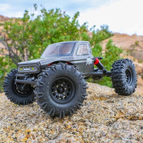 Redcat Racing Ascent-18 APEX, 1/18 Scale Brushless Electric Rock Crawler, Carbon Fiber, 4WD RC Car for Adults with 2.4GHz Radio System (Gray) in Saudi Arabia