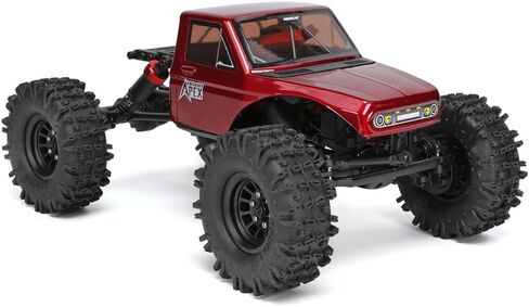 Redcat Racing Ascent-18 APEX، زاحف الصخور الكهربائي بدون فرشاة بمقياس 1/18، ألياف الكربون، سيارة RC رباعية الدفع للبالغين مع نظام راديو 2.4 جيجا هرتز (رمادي) in Kuwait