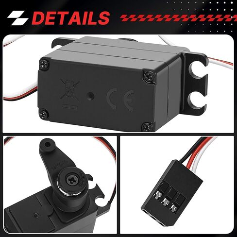 14700C Gears Digital Servo Compatible with H14BM & 14210 & 14209 RC Car Servo Replacement Parts in Saudi Arabia