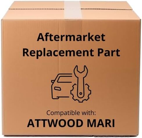 66551-3 - Aftermarket Replacement 1-1/2 Inch SS Thru Hull Compatible with ATTWOOD MARI in Kuwait