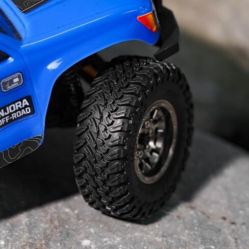 إطارات INJORA 1.0 بوصة MAVERIX M/T 52 * 19 مم لترقية زواحف RC 1/18 1/24 (T1026) in Kuwait