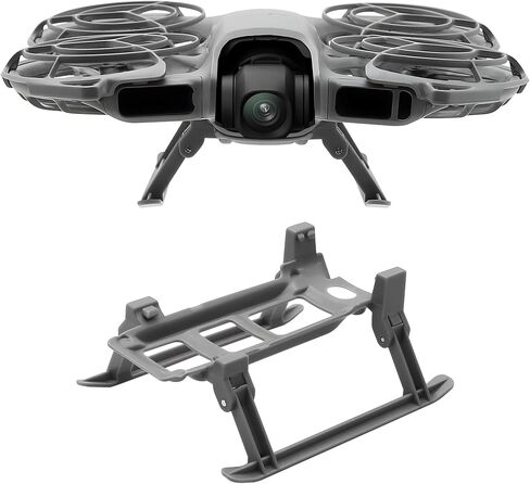 Neo 2 Landing Gear - Foldable Landing Legs Quick Release Extension Kit for DJI Neo 2 Drone Accessories in Saudi Arabia