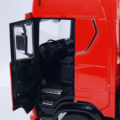 1/14 RC Roll On Off Tipper 770S يتم التحكم فيه عن طريق الراديو 10x10 رافعة هيدروليكية قلابة شاحنة قلابة على جانب العجلة وقفل تفاضلي نموذج درجة الهوايات للأعمار من 14 عامًا فما فوق in Saudi Arabia