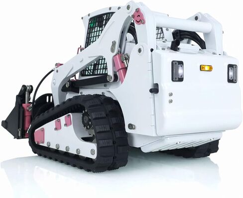 LESU 1/14 Aoue-Lt5 Crawler Skid-Steer RC Hydraulic Crawler Loader RTR Led Rotating Light Sound Hobby Grade Model for Adult in Saudi Arabia