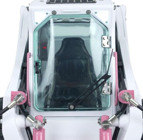 LESU 1/14 Aoue-Lt5 Crawler Skid-Steer RC Hydraulic Crawler Loader RTR Led Rotating Light Sound Hobby Grade Model for Adult in Saudi Arabia