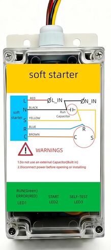 Soft Start for RV Air Conditioner – RV AC Soft Start Kit, Reduces Startup Current, Compatible with Small Generators, Easy Installation, Softstart RV Air Conditioner Solution in Saudi Arabia