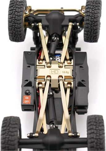 ترقية حامل علبة التروس المركزية من النحاس الصلب SXTY38LH من Hot Racing لـ Axial SCX30 in Kuwait