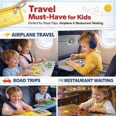 500PCS Wiky Sticks for Kids – Mess-Free Sensory Toy, Non-Toxic Wax Yarn Sticks for Travel, Road Trips, Airplane & Restaurant Activities, DIY Arts & Crafts, 13 Colors in Kuwait
