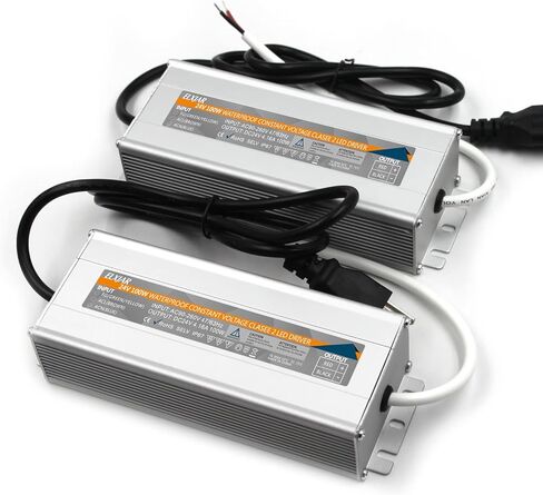 (عبوة واحدة) 300 وات 12 فولت LED مزود طاقة IP67 محول مقاوم للماء 100-240 فولت تيار متردد إلى 12 فولت تيار مستمر 25 أمبير محول خارجي لأضواء الشريط LED وكاميرات CCTV والأنظمة الإلكترونية in Kuwait