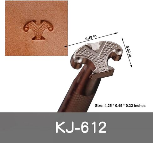 طوابع جلدية، 2 حزمة من أدوات ختم جلدية احترافية للعمل الحرفي (612+97-32) in Kuwait
