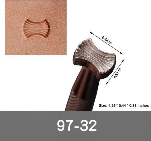 طوابع جلدية، 2 حزمة من أدوات ختم جلدية احترافية للعمل الحرفي (612+97-32) in Kuwait
